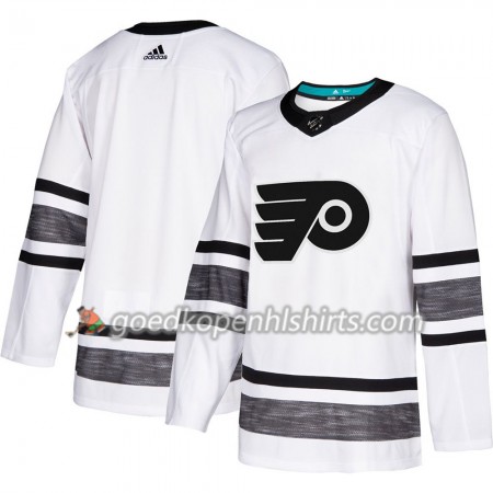 Philadelphia Flyers Blank 2019 All-Star Adidas Wit Authentic Shirt - Mannen